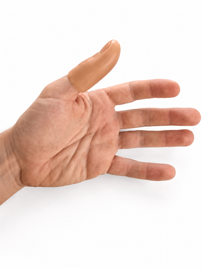 Disappearing Napkin in Fake Thumb Trick